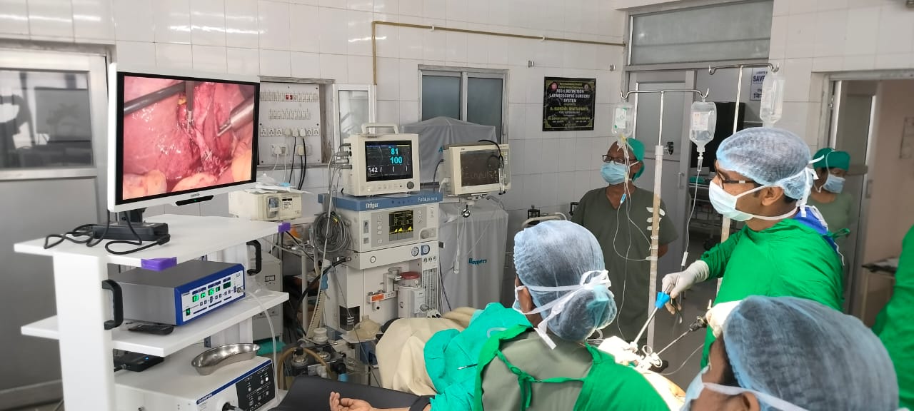 Kiran Bibi underwent a Successful laparoscopic cholecystectomy