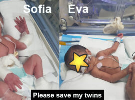 Please help save our twin babygirls Sofia & Eva